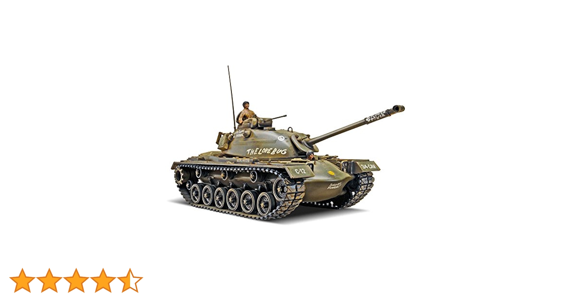 Amazon | ドイツレベル(Revell) アメリカレベル 1/35 M48A2